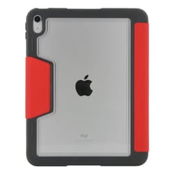 Mobilis 062008 tablet case 27.9 cm (11") Flip case Black, Red, Transparent