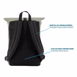 Mobilis 070012 backpack Roll top backpack Grey - Additional view 4