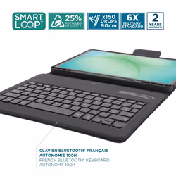 Mobilis ELEMENT Case Galaxy Tab A11+/A9+ 27.9 cm (11") Folio Black - Additional view 4