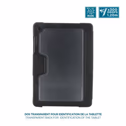 Mobilis 062016 tablet case 27.9 cm (11") Flip case Black, Transparent - Additional view 3