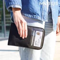 Mobilis 001399 mobile phone case 17.8 cm (7") Pouch case Black - Additional view 6