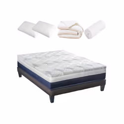 Olympe Literie 4BC.OC.K15.K.1820, Memory foam mattress, 1800 mm, 2000 mm, 300 mm, 10 year(s)