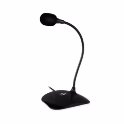 KLIM Talk, Table microphone, Wired, USB, Black, USB, 43 mm
