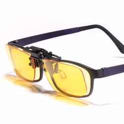KLIM OTG, Unisex, Rectangle, Gaming, Glass, Black, Amber