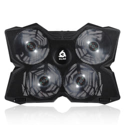 KLIM Wind laptop cooling pad 48.3 cm (19") 1400 RPM Black