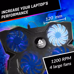 KLIM Wind Laptop Cooling Pad - More than 500 000 units sold -