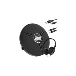 Discman with Headphones - Portable CD Player with Headphones - New 2024 Version + Ideal Car CD Player + Compatible CD-R, CD-RW, MP3. Compact Mini CD