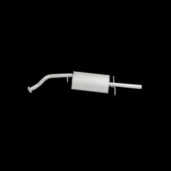 HELLA 8LD 366 027-261 Rear silencer Rear with mounting parts CITROËN: Berlingo / Berlingo First I, Berlingo / Berlingo First I Van