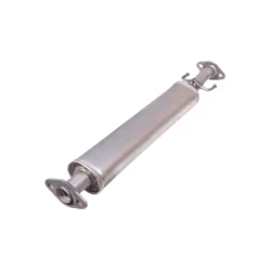 Middle Silencer; HELLA; with mounting parts; for MERCEDES-BENZ; 1244902021, 1244909021, 1244910100, A1244902021, A1244909021