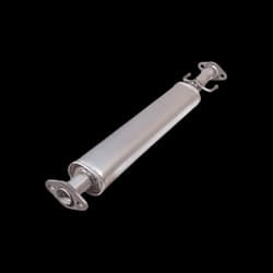 HELLA 8LC 366 024-041 Middle Silencer with mounting parts