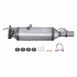 HELLA 8LH 366 080-441 Particulate Filter Euro 5 Silicon carbide for short and long-distance traffic with mounting parts FIAT: Ducato III Van