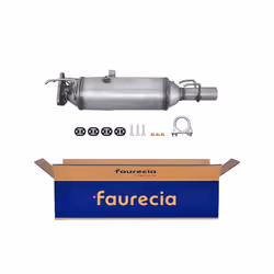 HELLA 8LH 366 080-441 Particulate Filter Euro 5 Silicon carbide for short and long-distance traffic with mounting parts FIAT: Ducato III Van