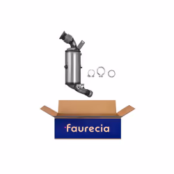 HELLA 8LH 366 081-101 Particulate Filter Euro 5 Silicon carbide for short and long-distance traffic with mounting parts MERCEDES-BENZ: C-Class Saloon