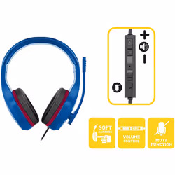 Barcelona FC Gaming Headset with microphone for PS4, Xbox One, PC