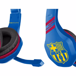 Barcelona FC Gaming Headset with microphone for PS4, Xbox One, PC