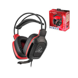 Subsonic SA5554 headphones/headset Wired Head-band Gaming Black, Red