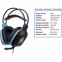 Subsonic PRO50 Marseille eSports Universal Gaming Headset