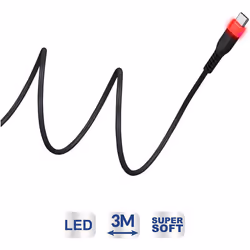 Subsonic Raiden USB C charging and transfer cable, PS5, 3 Metre