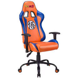 Subsonic DBZ PC gaming chair Upholstered padded seat Grey, Orange
