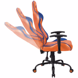 Subsonic DBZ PC gaming chair Upholstered padded seat Grey, Orange - Additional view 7