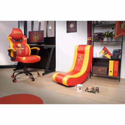 Subsonic Junior Griffindor PC gaming chair Upholstered padded seat Orange, Red - Additional view 5