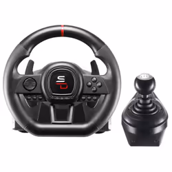 Subsonic SA5658 Gaming Controller Black USB Steering wheel + Pedals + Joystick PlayStation 4, Xbox One, Xbox One S, Xbox One X, Xbox Series S, Xbox Series X - Additional view 7