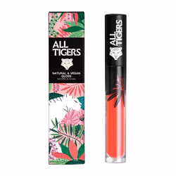 All Tigers Gloss Dream Bigger 701 Coral Orange 8 ml, Coral, Dream Bigger, Coloring, Smoothing, Women, Gloss, Bottle