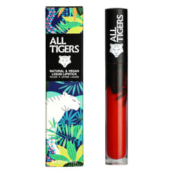 All Tigers Liquid Lipstick Natural & Vegan, Red