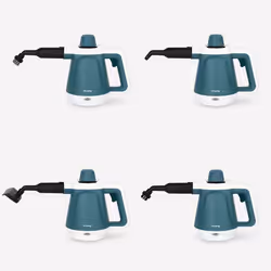 H.Koenig NV680 steam cleaner Portable steam cleaner 0.4 L 1200 W Dark Green, White
