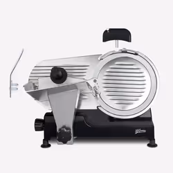 H.Koenig MSX252 slicer Electric 240 W Black, Stainless steel Metal