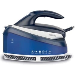 H.Koenig V7 steam ironing station 2600 W 1.5 L Ceramic soleplate Blue, White
