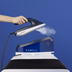 H.Koenig V7 steam ironing station 2600 W 1.5 L Ceramic soleplate Blue, White