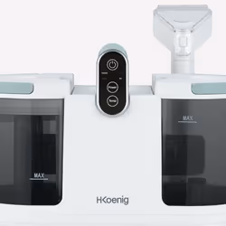 H.Koenig TWT88 handheld vacuum Green, White Bagless