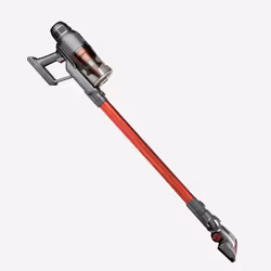 H.Koenig UPX18, Stick vacuum, Bagless, Grey, Red, 0.8 L, Dry, Cyclonic, Foam