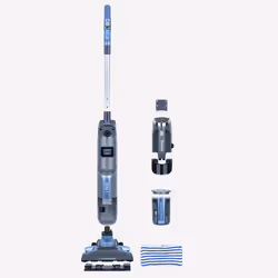 H.Koenig ARYA600, Steam mop, 1 L, Black, Blue, 5 m, 0.38 L, 1800 W