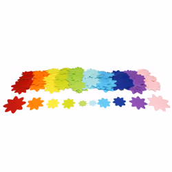 SODERTEX L216968, Polyester, Multicolour, 1 mm, 150 pc(s)