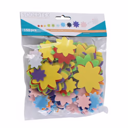 SODERTEX L216968 decorative sticker Polyester Multicolour 150 pc(s)