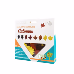 SODERTEX L837975 decorative sticker Ethylene-vinyl acetate Brown, Orange, Red, Yellow 200 pc(s)