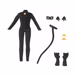 Miraculous Cat Noir Superhero Secret Fashion Doll