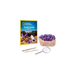 BANDAI JM80559M National Geographic Gemstone Excavation Dig Kit, None