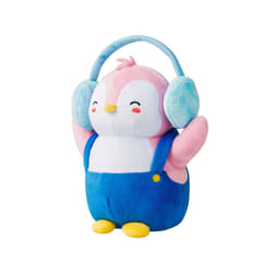 Pudgy Penguins Plush Buddy with Earmuffs Toy From Pudgy World| 20cm Plush Buddy with Earmuffs Soft Toy | Super Soft And Cuddly Pudgy Penguins Toys