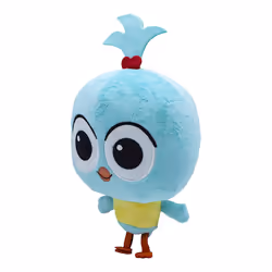 Milo  and Friends 8" Lark the bird plush soft toy Milkshake Bandai
