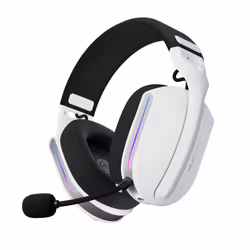 Oniverse Polaris Headset Wired & Wireless Head-band Gaming USB Type-C / USB Type-A Bluetooth Black, White - Additional view 2