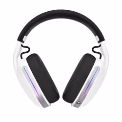 Oniverse Polaris Headset Wired & Wireless Head-band Gaming USB Type-C / USB Type-A Bluetooth Black, White - Additional view 3
