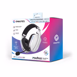 Oniverse Polaris Headset Wired & Wireless Head-band Gaming USB Type-C / USB Type-A Bluetooth Black, White - Additional view 7
