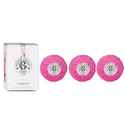 Roger & Gallet   - Rose Wellbeing Soap Coffret 911621   - 3x100g
