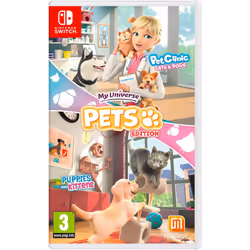 My Universe - Pets Edition (Includes Pet Clinic Cats & Dogs + Puppies & Kittens) Switch Game