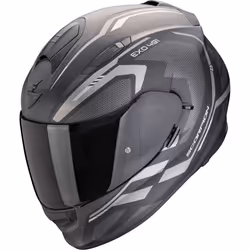 Scorpion Exo-491 Kripta Helmet, black-silver, Size M for Men