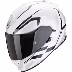 Scorpion Exo-491 Kripta Helmet, black-white, Size M for Men