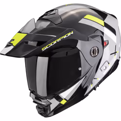 Scorpion ADX-2 Galane Helmet, black-grey-yellow, Size L for Men